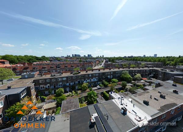 Luchtfoto van daken en dakgoten in Ommen Luchtfoto van daken en dakgoten in Ommen